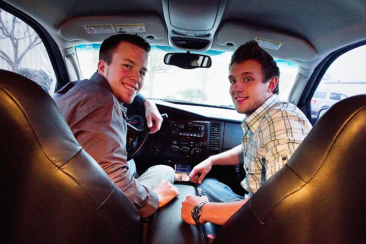 &lt;p&gt;Justin Galletti, left, and Nick Leonard, both 20-year-old Coeur d'Alene men, are co-owners of The Right Choice, a company offerings both taxi and vehicle delivery services aimed at bar patrons.&lt;/p&gt;