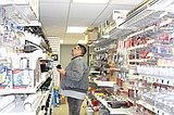 Warden enjoys new hardware store