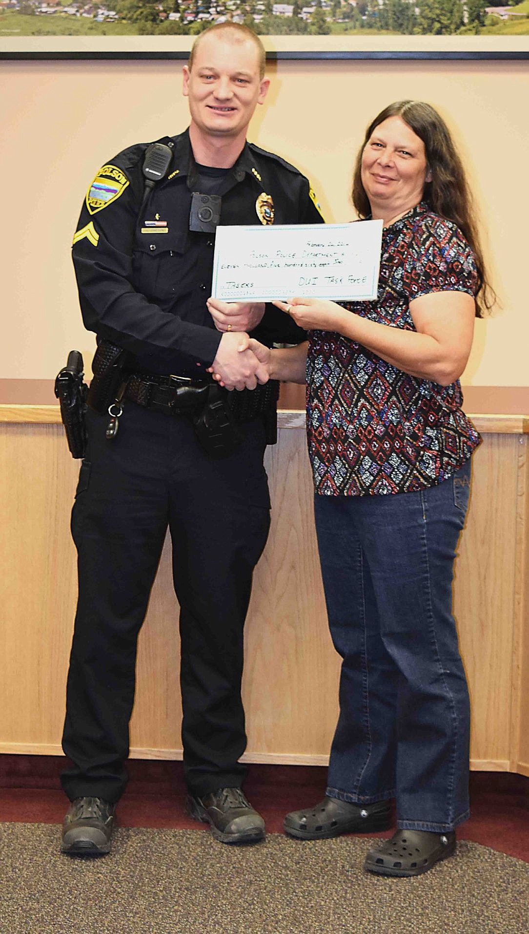 Police Department receives donation