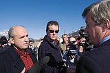 Baucus gets raucous reception from Canadians