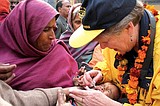 Bigfork Rotary president helps fight polio in India's slums