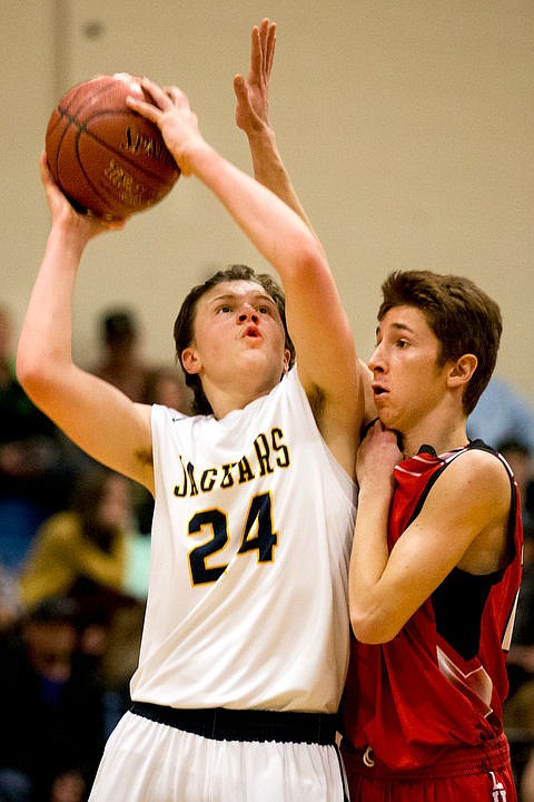 &lt;p&gt;Genesis Prep guard Jonny Hillman looks towards the basket as Council guard Paolo Celeda defends at the 1A Division II semifinal game on Friday, March 4, 2016 at Caldwell High School in Caldwell, Idaho. Genesis Prep fell to Council, 48-39, ending their chance at the state title. PURCHASE PHOTO: www.cdapress.com/photos&lt;/p&gt;