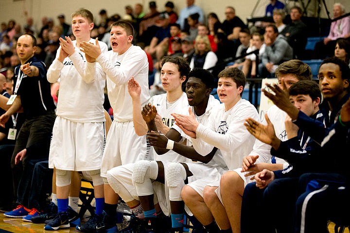 &lt;p&gt;The Genesis Prep bench cheers after their team scored during the third quarter of the 1A Division II semifinal game on Friday, March 4, 2016 at Caldwell High School in Caldwell, Idaho. Genesis Prep fell to Council, 48-39, ending their chance at the state title. PURCHASE PHOTO: www.cdapress.com/photos&lt;/p&gt;