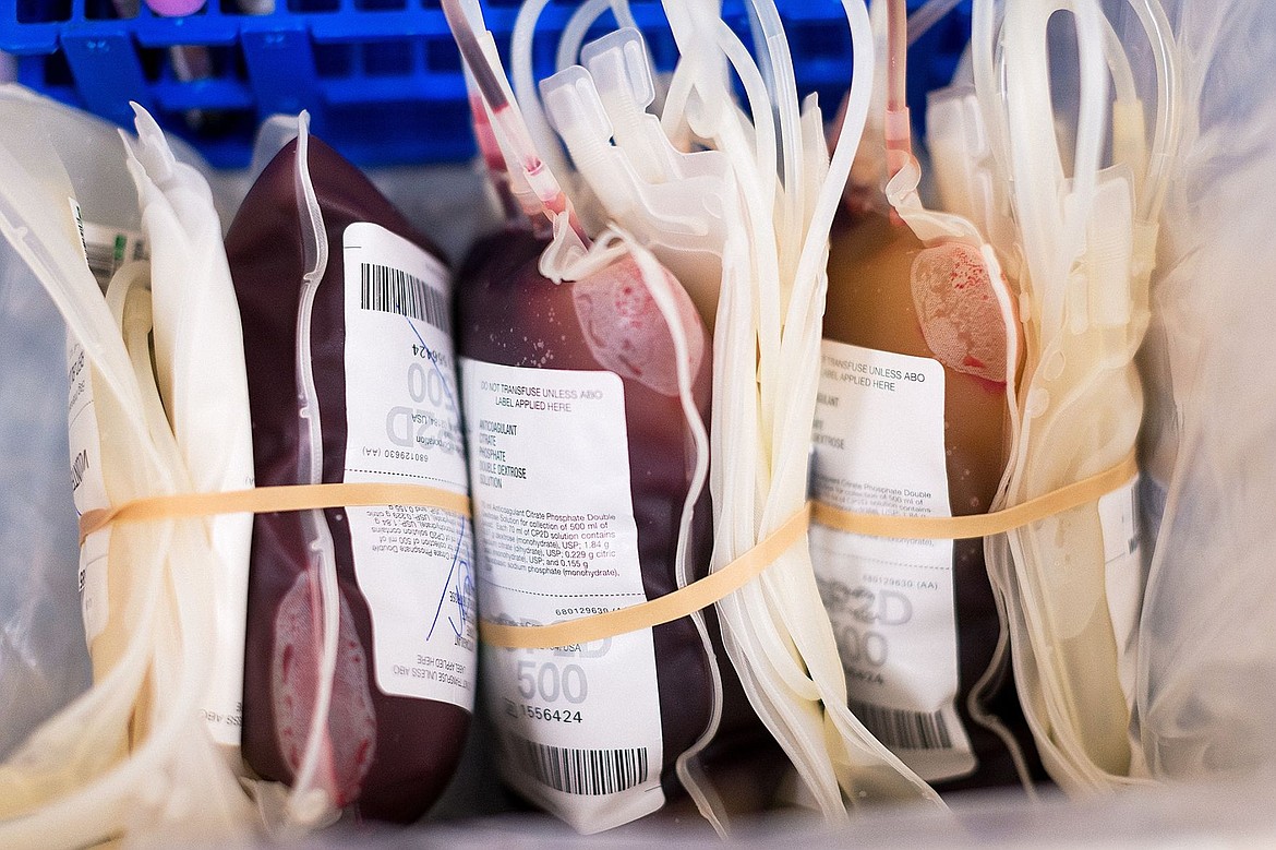 &lt;p&gt;Bags of donated blood are stored at the Inland Northwest Blood Center in Coeur d&#146;Alene.&lt;/p&gt;