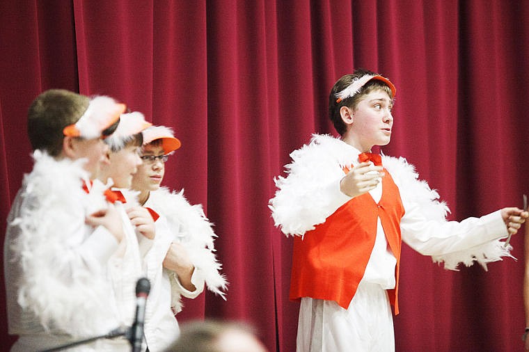 &lt;p&gt;Kalispell Middle School student Brendan Anderson sings a song from &#147;The Little Mermaid&#148; during An Evening of Fine Arts on Monday. KMS students are staging the musical this weekend.&lt;/p&gt;