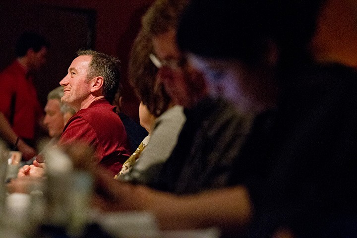 &lt;p&gt;SHAWN GUST/Press Roger O'Dell, a new client of Summit Family Chiropractic, visits with other guests Monday during a community dinner at The Copa in Hayden. The practice's Drs. Ryan and Erin Sousley have partnered with the restaurant in providing a once-a-month dinner to promote healthy eating and lifestyle choices. The event is free to attend. For more information call 208-664-1000.&lt;/p&gt;