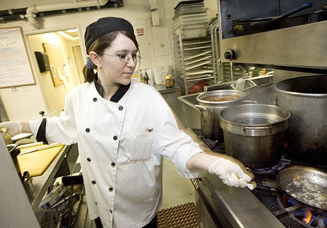 &lt;p&gt;In this Jan. 19 photo, Ashley Tucker, 19, works quickly and methodically at Life's Kitchen in Boise where she spent 16 weeks learning culinary arts from local chefs in an operating kitchen.&lt;/p&gt;