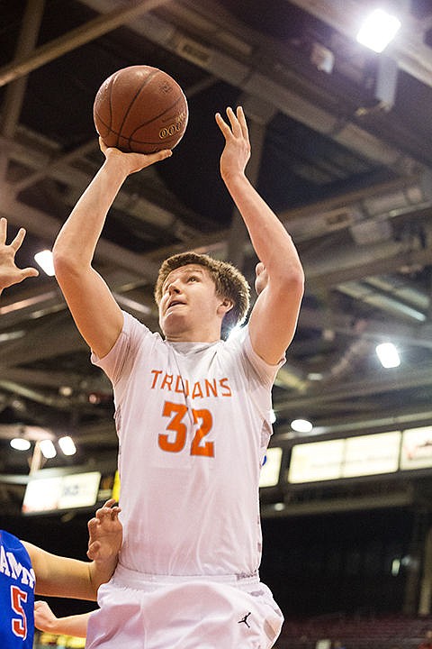 &lt;p&gt;Post Falls High School&#146;s Jack Millsap puts up a score in the second quarter.&lt;/p&gt;