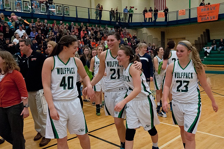 &lt;p&gt;celebrate their victory over Flathead on Friday night at Glacier High School. March 7, 2014 in Kalispell, Montana. (Patrick Cote/Daily Inter Lake)&lt;/p&gt;