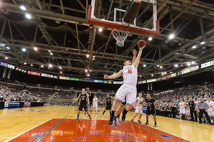 &lt;p&gt;Post Falls High&#146;s Jacob Blakney gets the tip-in after beating a Capital defender while following a teammate&#146;s shot in the second half.&lt;/p&gt;