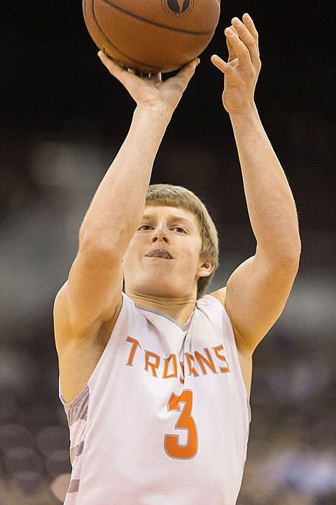 &lt;p&gt;Post Falls High&#146;s Wyatt Millsap concentrates while shooting a free throw against Capital High.&lt;/p&gt;