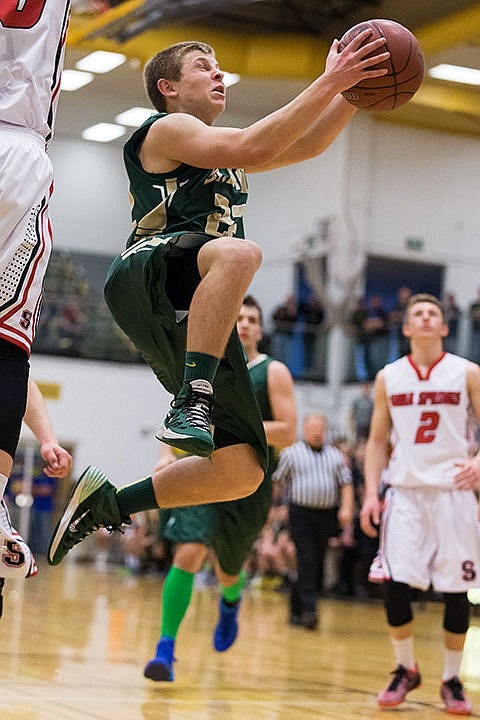 &lt;p&gt;St. Maries High&#146;s Dakota Wilson grimaces while putting up a second quarter score against Soda Springs.&lt;/p&gt;