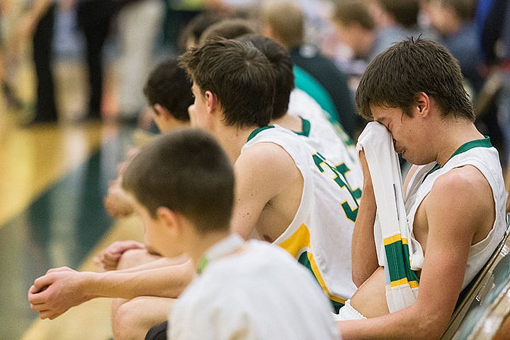 &lt;p&gt;Lakeland&#146;s Auston Henry reacts in the last minute of the game after realizing his team would not get the win.&lt;/p&gt;