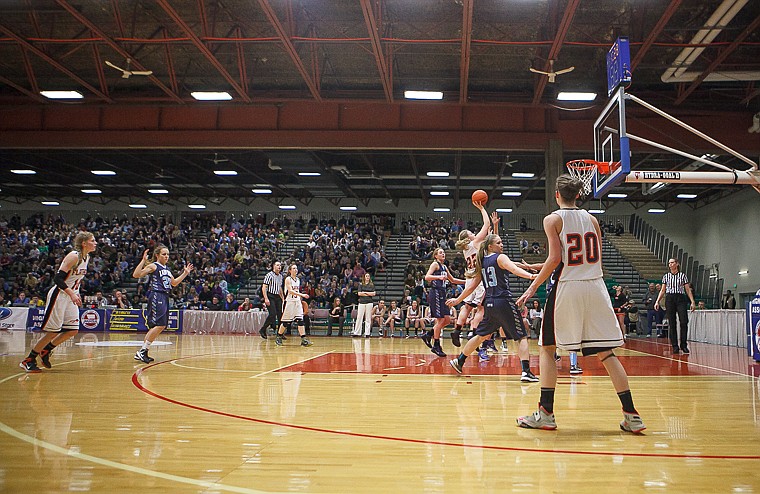 &lt;p&gt;Flathead senior Jessika Abbrescia (22) puts up a shot Thursday night during Flathead's matchup against Great Falls High in the first round of the Class AA State Championship in Great Falls. Thursday, March 7, 2013 in Great Falls, Montana. (Patrick Cote/Daily Inter Lake)&lt;/p&gt;