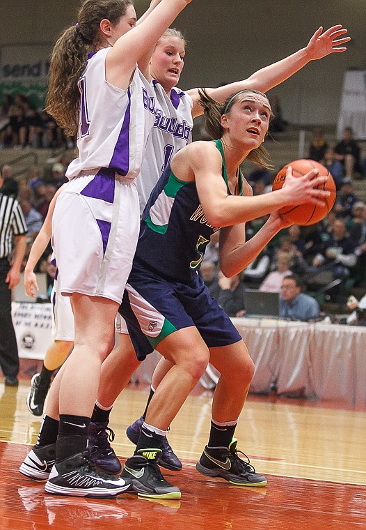 &lt;p&gt;Glacier senior forward Rachel Chery (5) looks to shoot the ball Thursday&#160;afternoon during the second half of Glacier's loss to Butte in the first game of the Class AA state basketball tournament in Great Falls.&#160;&lt;/p&gt;