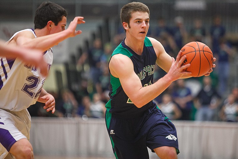 &lt;p&gt;Glacier senior forward Logan Iverson (24) looks to pass the ball Thursday morning during Glacier's matchup against Butte in the first game of the Class AA State Championship in Great Falls. Thursday, March 7, 2013 in Great Falls, Montana. (Patrick Cote/Daily Inter Lake)&lt;/p&gt;