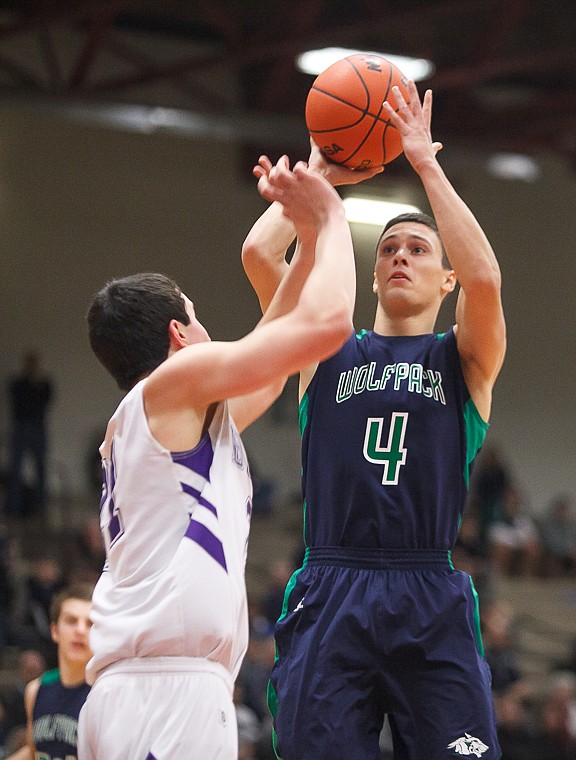 &lt;p&gt;Glacier senior guard Kyle Griffith (4) puts up a shot Thursday morning during the first half of Glacier's matchup against Butte in the first game of the Class AA State Championship in Great Falls. Thursday, March 7, 2013 in Great Falls, Montana. (Patrick Cote/Daily Inter Lake)&lt;/p&gt;