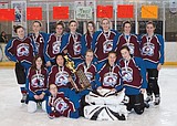Girls hockey takes 2nd at state tourney