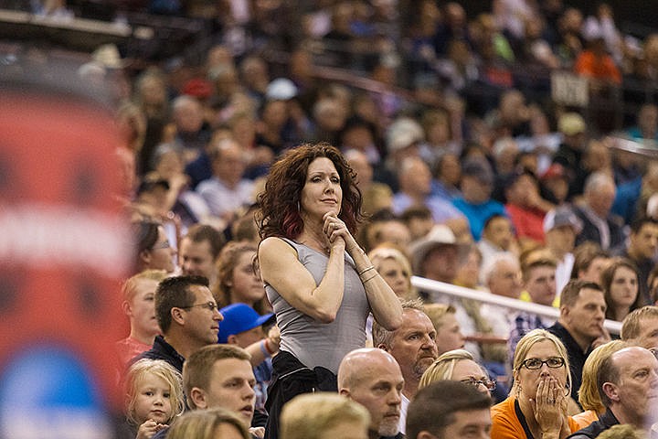 &lt;p&gt;Cindy Millsap folds her hands in anticipation during the final minutes of regulation.&lt;/p&gt;