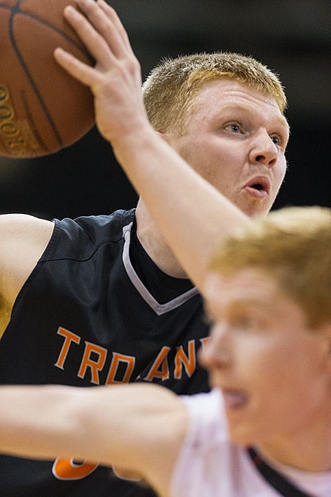 &lt;p&gt;Jacob Blakney makes a move with the ball around a Highland defender.&lt;/p&gt;