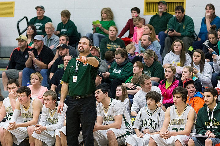 &lt;p&gt;St. Maries head coach Bryan Chase gives direction from the sideline in the fourth quarter against West Jefferson.&lt;/p&gt;