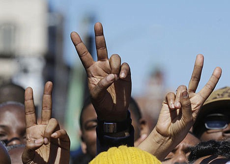 &lt;p&gt;A large crowd forms near a stage where President Barack Obama spoke before taking a symbolic walk across the Edmund Pettus Bridge on Saturday in Selma, Ala.&lt;/p&gt;