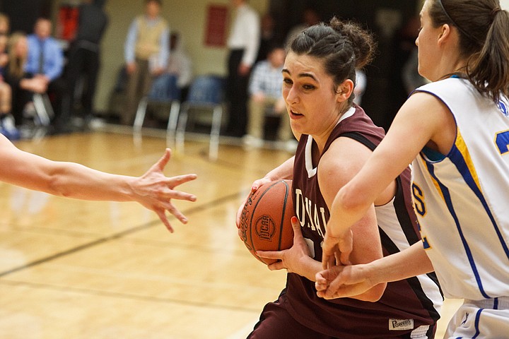 &lt;p&gt;Tugce Canitez powers past a Salt Lake Community College defender for a score in the Region 18 tournament in Twin Falls.&lt;/p&gt;