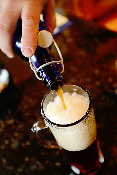 &lt;p&gt;Scott Hadwin pours one of his homemade beers at his home west of Kalispell on Wednesday, February 27. (Brenda Ahearn/Daily Inter Lake)&lt;/p&gt;