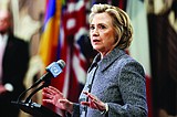 Clinton says she should have used official email