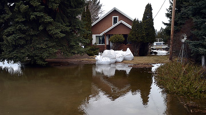 &lt;p&gt;A property at 970 Columbia Stage Road surrounded by water on Friday, March 7, east of Kalispell. (Brenda Ahearn/Daily Inter Lake)&lt;/p&gt;