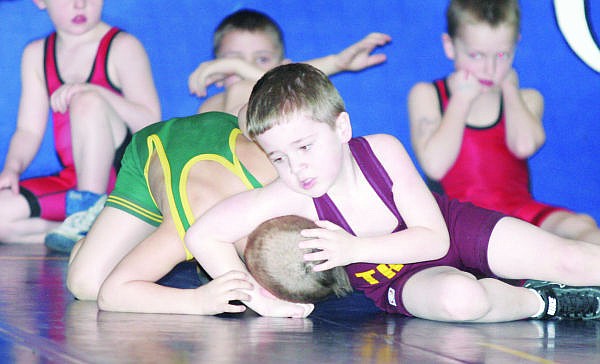 &lt;p&gt;Troy's Connor Powell vs. Noah Kelley of Whitefish at Peewee 55. Connor was 3 for 5 on the day, not bad for a little guy.&lt;/p&gt;