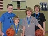 Free Throw Shooting Winners Crowned