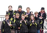 Eve places first in giant slalom at Discovery