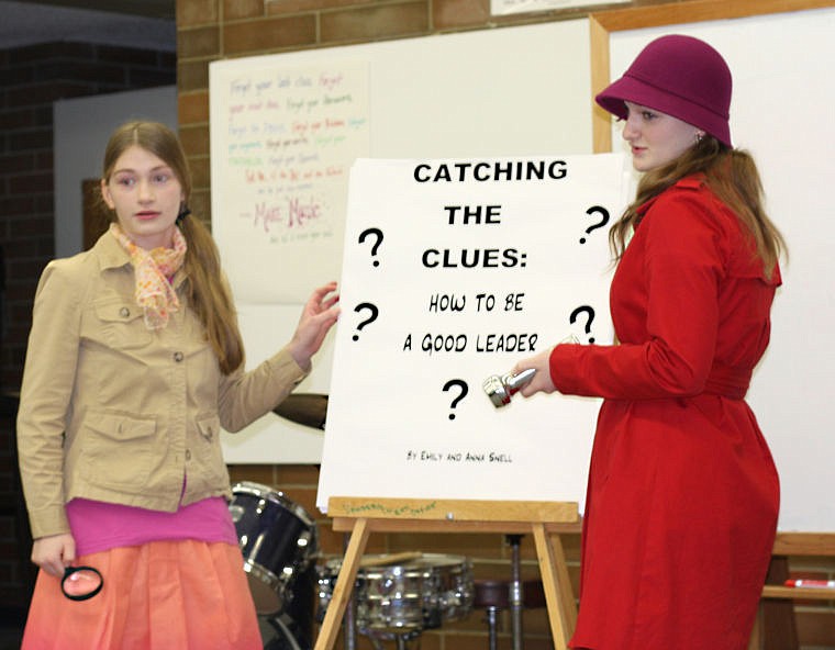 &lt;p&gt;Emily and Anna Snell demonstrated how to be a good leader with an interactive performance. Both of the girls will be demonstrating at the finals.&lt;/p&gt;