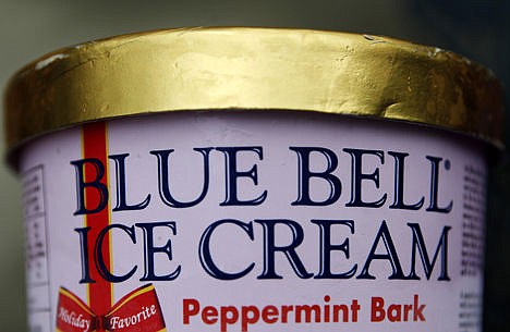 &lt;p&gt;A container of Blue Bell ice cream Friday in Dallas.&lt;/p&gt;