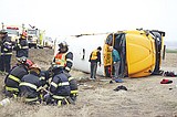 Students, driver hurt in Quincy bus crash