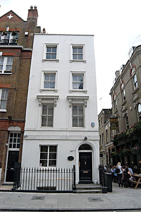 &lt;p&gt;48 Langham Street, London, where Ezra Pound rented rooms in 1908&lt;/p&gt;