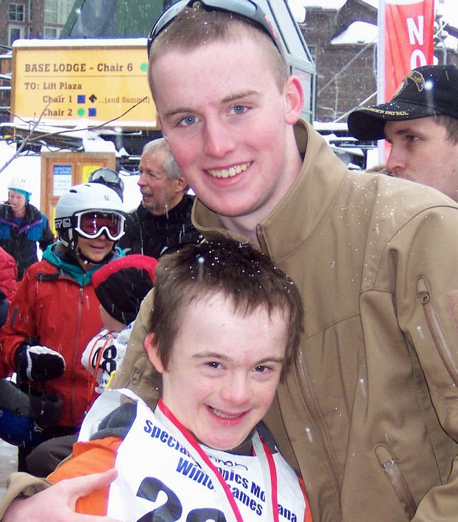 &lt;p&gt;Kenneth Colin Shannon and his brother Ian pose at the Special Olympics Montana Winter Games in Whitefish a week before Colin shipped out for boot camp.&lt;/p&gt;