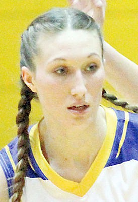 &lt;p&gt;Junior Abby Ennenga with Allie Brown guarding third quarter vs. Troy Dec. 22, 2015.&lt;/p&gt;