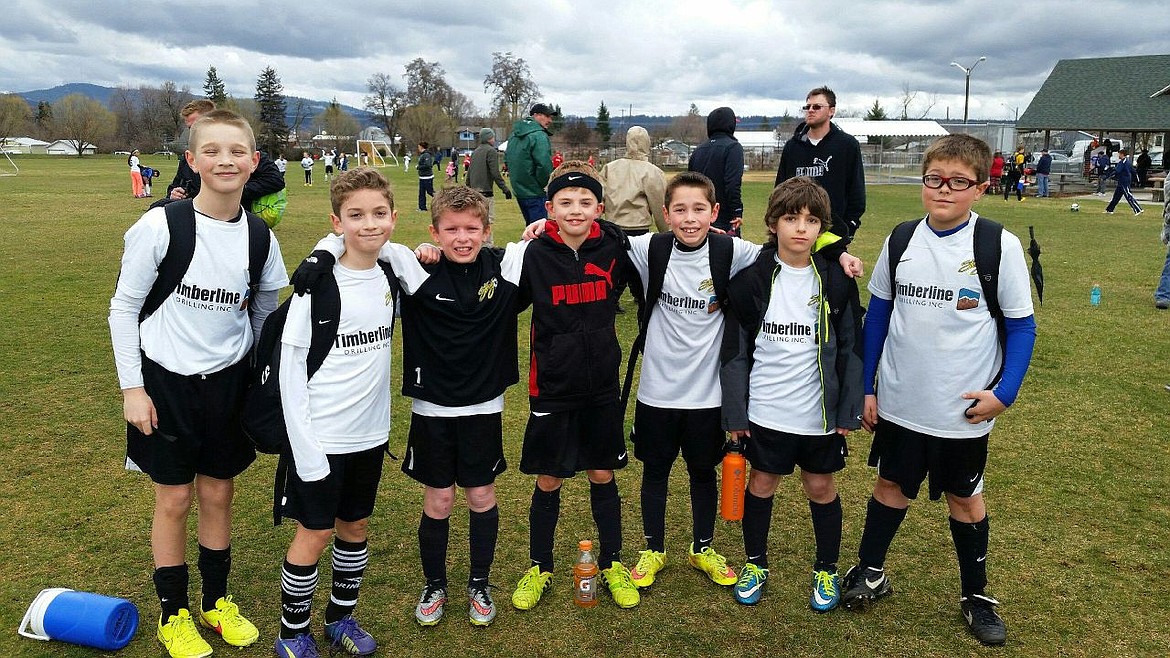 &lt;p&gt;Courtesy photo&lt;/p&gt;&lt;p&gt;The Coeur d'Alene Sting under-10 boys soccer team won the Inland Northwest 5-A-Side tournament. From left are Gunner Larson, Gavin Samayoa, Connor Jump, Haidyn Jonas, Noah Waddell, Ari Rumpler and Stetson Gilbert.&lt;/p&gt;