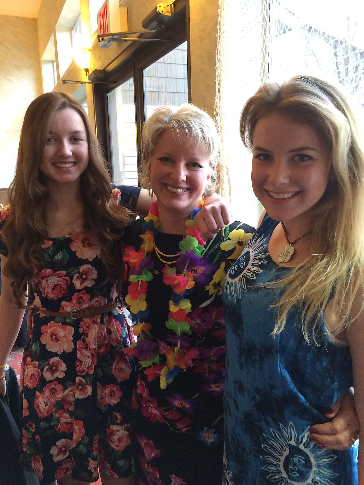 &lt;pre&gt;Debbie McGuinness, daughters Shae and Brenna (husband Chris is on the department)&lt;/pre&gt;