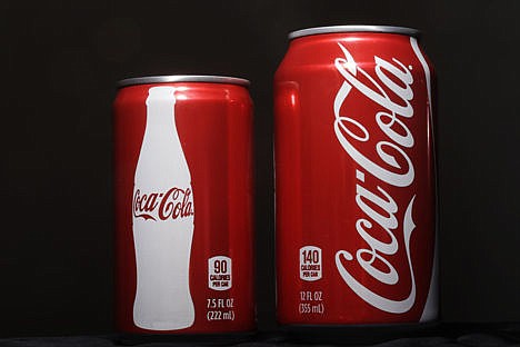 &lt;p&gt;In this Jan. 12 photo, a 7.5-ounce can of Coca-cola, left, is posed next to a 12-ounce can for comparison, in Philadelphia. Coca-Cola, which struggles with declining soda consumption in the U.S., is working with fitness and nutrition experts who suggest its cola as a healthy treat.&#160;&lt;/p&gt;