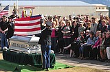 Funeral service for Nick Cook