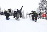 Nate Chute racers compete under blizzard conditions