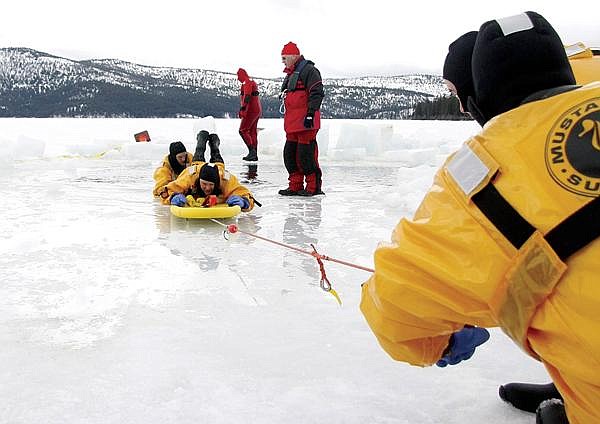 Squads get icy training