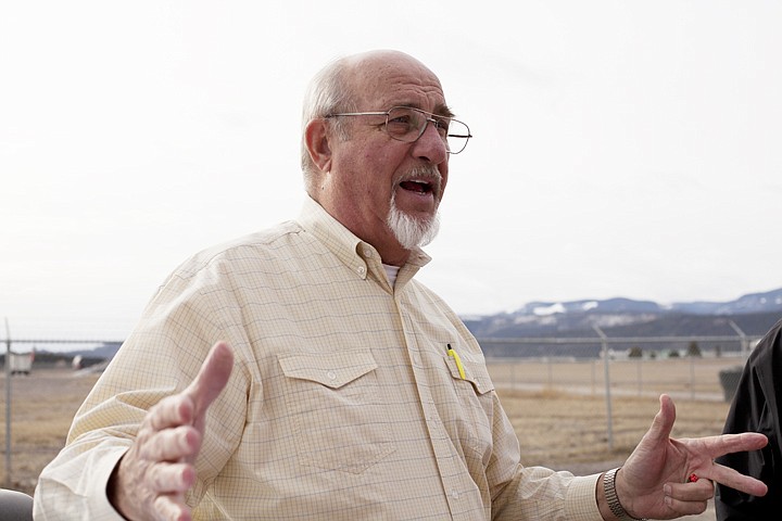 &lt;p&gt;Fred Leistiko, Kalispell City Airport manager, talks about the proposed changes to the airport Wednesday morning. Wednesday, March, 14, 2012 in Kalispell, Mont.&lt;/p&gt;