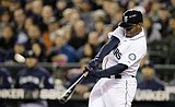 Griffey hits No. 613, 400th as a Mariner