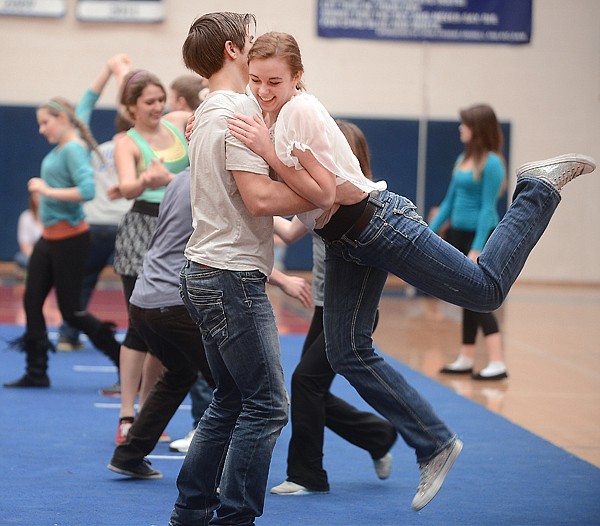 Preparing for Prom at Columbia Falls High School