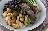 A minty Easter lamb deliciously turned inside out