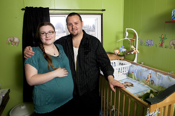 &lt;p&gt;Laura and Michael Matt pose Tuesday afternoon in the baby room in their Columbia Falls home. Their baby, Monte, will need surgery for a potentially fatal heart defect as soon as he is born.&lt;/p&gt;